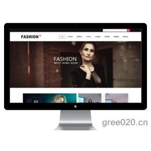 品牌服装定制设计类网站模板 服装展示批发零售网站源码下载