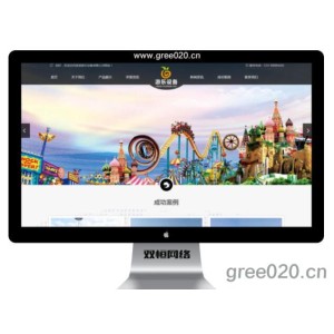 水上游乐园设备网站模板,娱乐设备设施网站源码下载