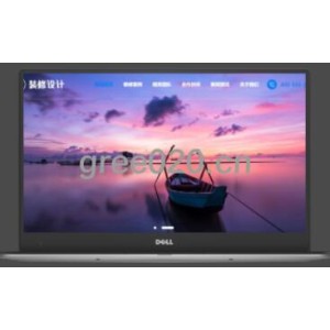 高端大气的装修设计公司pbootcms模板