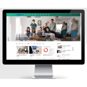 响应式运营博客资讯类网站pbootcms模板